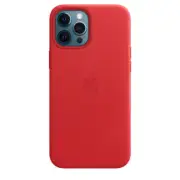Apple iPhone 12 Pro Max leather case - Brand New - Scarlet