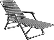 Zero Gravity Lounge Chair, Zero Gravity Chair Reclining 5-Position Adjustable Foldable Heavy Duty Lounge Chair Camping Folding Bed for Patio Garden Beach Pool Lounge Chair (Color : #1) Comfortable