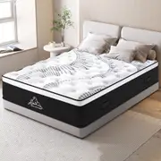 32cm Mattress STARRY EUCALYPT Bedding Cool Gel - King