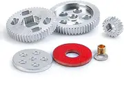 New 1/24 RC Car Gearbox Gear Crawler Truck Metal Transmission Gear Pack for Axial SCX24 C10
