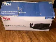 Pyle Home Stereo System Bluetooth Wireless Microphone has Small Dent In Corner
