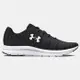 Under Armour UA 男鞋 慢跑鞋 緩衝 Charged Impulse 3 黑白【運動世界】3026682-001