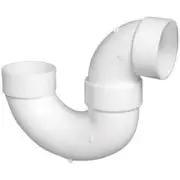 PVC00706X1000 PVC Dwv P-Trap with Solvent Weld Joint 3 in.