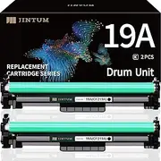 JIINTUM 19A Drum Compatible with HP CF219A 19A Drum Unit Replacement for HP Laser Jet Pro M102w M130nw M130fw M130fn M102a M130a MFP M130 M102 Printer, Black 2-Pack (Not Toner)