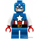 LEGO人偶 SH250 CAPTAIN AMERICA-SHORT LEGS 樂高超級英雄系列【必買站】 樂高人偶