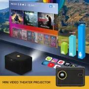 Portable WiFi Projector Wireless Video Projector Home Video Smart Projectors
