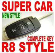 R8 STYLE FLIP REMOTE FOR 2007-2011 HONDA CRV CHIP KEY KEYLESS ENTRY REMOTE FOB