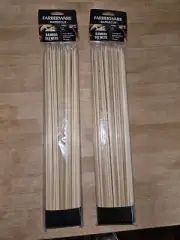 2x Fareberware Barbecue Bamboo Skewers 200 Count (8 inch)