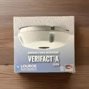 New Louroe Verifact - Omnidirectional Condenser Microphone LE-070 Ceiling Mount
