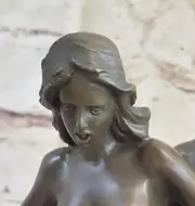 Conversation Starter Nude Naked Exotic Genuine Hand Made Solid Sculpture Figure