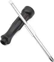 Interchangeable Screwdriver Slotted Cross One-Sided On-Board Screw Socket Wrench Tool Cross/Slotted Compatible with Audi for VW for Seat for Skoda Most Models 8Z0012255