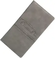 [VALICLUD] American Driver's License Sleeve Thin Card Pouch for Id Credit and Insurance Convenient Wallet for for Grey Multifunctional Design