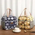 Handbag Lunch Bag Thermal Portable Ice Pack Waterproof Insulated Bag Women