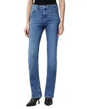 Allsaints Haldan Mid Rise Slim Bootcut Jeans in Mid Indigo