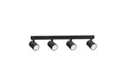 Spot Light 4 Adjustable GU10 Black IP20