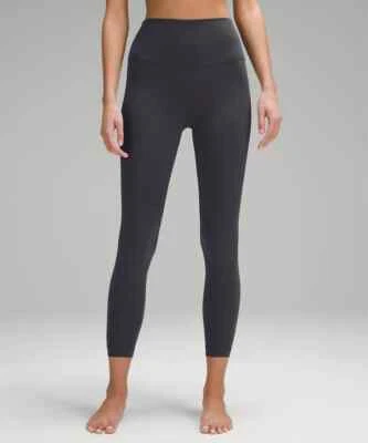 NEW lululemon Align™ High-Rise Pant 25" Graphite Grey. Size 4. NWT