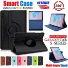 For Samsung Galaxy Tab S7 S9 FE S8 S10 Plus Case 360 Degree Rotate Stand Cover