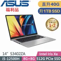 在飛比找PChome24h購物優惠-ASUS VivoBook S 14 S3402ZA-022