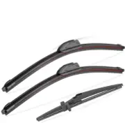 Windshield Wiper Blades 22+20+12" Replacement for Toyota 4Runner Front Rear Set