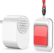 Caregiver Pager Call Button Alert - Life Alert Button for Seniors Bell Pager Eld