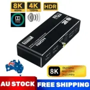 HDMI Audio Extractor Splitter 4K 120Hz 8K HDR 7.1 Dolby Atmos for PS5 XBOX
