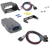 Clam Shell P2 Trailer Brake Contrl for 05-16 Coachmen Cross Country SE w/ Wiring