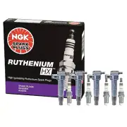 Denso 4 COP Direct Ignition Coils NGK 4 Ruthenium HX Spark Plugs Kit For Hyundai (for: Hyundai)