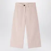 [Bonpoint] Gersande trousers in pink linen blend 6 Y Pink