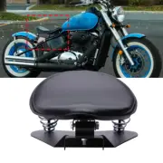 Black Motorcycle Solo Driver Seat 3'' Spring Bracket for Harley Chopper Bobber