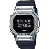 在飛比找momo購物網優惠-【CASIO 卡西歐】G-SHOCK 超人氣軍事風格手錶-銀