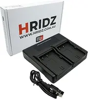 Hridz EN-EL15 Dual Battery Charger for Nikon Z8 Z7 Z6 D780 D500 D600 D750 D810 D850