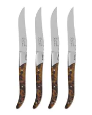 French Home 4pc Laguiole Connoisseur Steak Knife Set