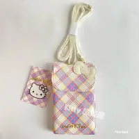 在飛比找Yahoo!奇摩拍賣優惠-[Kitty 旅遊趣] Hello Kitty 手機斜背袋 