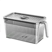 Save Space Timed Refrigerator Organizer Fruit Storage Containers Keep Fresh