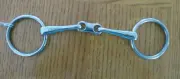 O Ring Bit 5.25" French Snaffle mouth driving/riding stainless steel