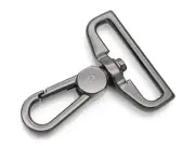 2pcs Snap Hooks Swivel Push Gate Clip Metal Lobster Clasps Purse Accessories ...