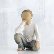 Willow Tree Figurine Inquisitive Child Nurtured by Loving Care Susan Lordi 26227