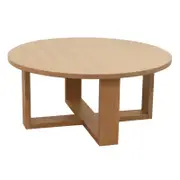 Sierra Solid White Cedar Coffee Table - Natural