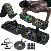 Push-up Board Set Portable Multifunctional Pushup Bar Foldable Fitness Equipment