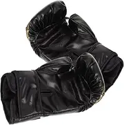 ibasenice 1Pair Breathable Boxing Gloves for Lightweight PU Training Mitts for Sparring Wrestling Protective Gear for Boys Black