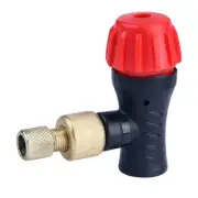 Mountain Bike Tire Inflator Valve Head Presta Schrader Adapter CO2 Bicycle Road