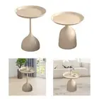 Side Table Stable Structure Martini Table for Dorm Living Room Corner Office