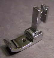 PRESSER FOOT 1/8" Hinged Slant Shank Double Welting Piping Cording For Singer