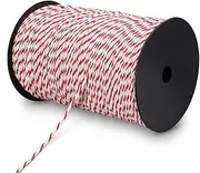 GIANTZ Polyrope 500M Roll Electric Stainless Steel Polywire Fence Energiser