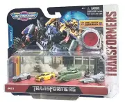 Micro Machines TRANSFORMERS 2007 MOVIE Series 1 01 Jazz Bumblebee Brawl Megatron