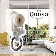 Quoya Smart Curtain Tracks Runners- QL500 Model- 24 Extra Curtain Hooks (for Model QL500 ONLY) (NOT Compatible with AT5810 and QL600)