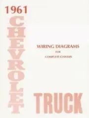 CHEVROLET 1961 Truck Wiring Diagram 61 Chevy Pick Up