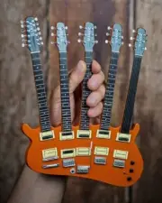Rick Nielsen - Axe Heaven Rick Nielsen Cheap Trick Hamer Five-Neck Orange Monste