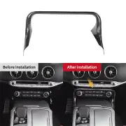 1pc Carbon Fiber Center A/C Switch Button Frame Trim For Kia Stinger 2018-2023 (for: Kia)