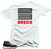 Shirt To Match Jordan 11 Bred 2019 - 23 Breds White Tee